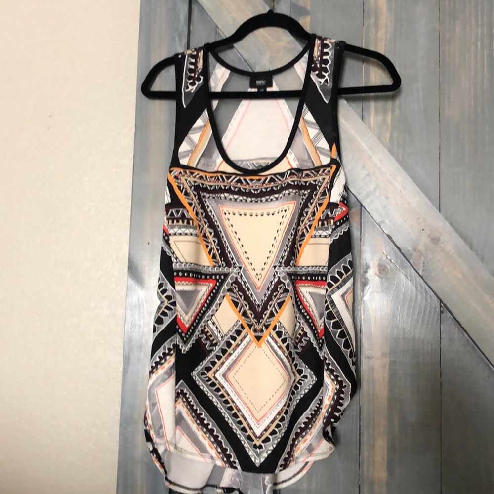 Women’s black and brown tank